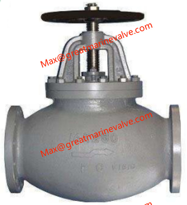 JIS F7309 VALVE MARINE CAST IRON GLOBE 16K 2 &quot;ke 14&quot; DN50-DN450