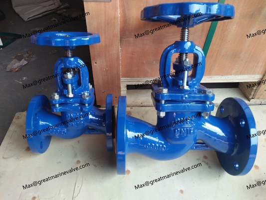 DIN Cast IRON GLOBE VALVE,DIN Cast IRON GLOBE VALVE &amp; GLOBE CHECK VALVE,PN10/PN16 Berhadap-hadapan sesuai dengan DIN3202 F1