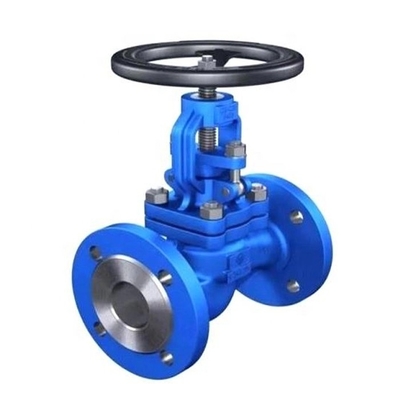 DIN GS-C25 katup bola besi cor (WJ41H) DIN Standard GS-C25 Flang baja karbon RF Bellows Seal Globe Valve