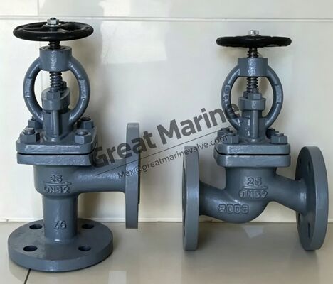 Klep SDNR Flanged Steel Marine GB/T 585-2008 Tipe A/AS DIN GLOBE CAST STEEL VALVE,GGLOBE CHECK VALVE,GLOBE SDNR VALVE