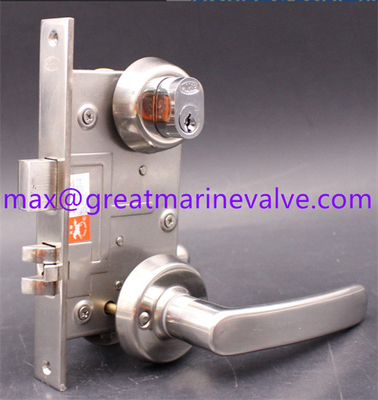 HORSE Hujiang Merek C1 OHS-2320 RHO (190MM) Kapal Fireproof Door Lock 304 Stainless Steel Marine Fire Door Lock