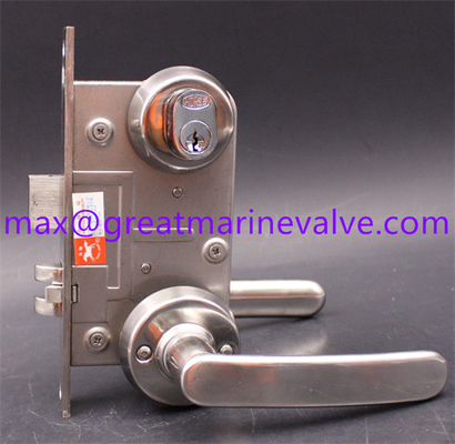 HORSE Hujiang Merek C1 OHS-2320 RHO (190MM) Kapal Fireproof Door Lock 304 Stainless Steel Marine Fire Door Lock