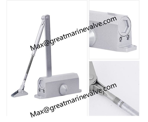 Kapal Laut Penggunaan Aluminium Alloy Door Closer Fire Certified Quiet Adjustable Door Closer untuk penggunaan laut IMPA CODE 490605
