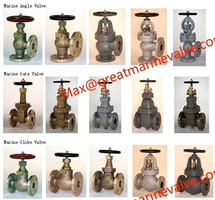 JIS F 7305 MARINE CAST IRON GLOBE VALVE 2 sampai 14&quot; IMPA dari