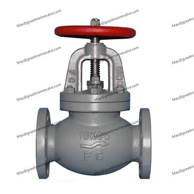 JIS F 7353 MARINE KAST IRON GLOBE SDNR VALVE 2 sampai 14&quot;