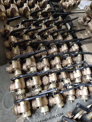 JIS F3019 MARINE BRONZE GATE VALVE HEAD FOR MARINE USE,SELF-CLOSING GATE VALVE WITH SPING (Selengkapnya)
