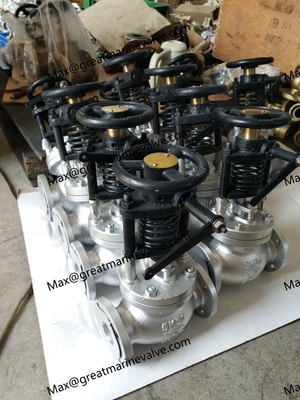 JIS F7399C Ventil penutupan darurat baja cor laut JIS F7399C 5K 10K