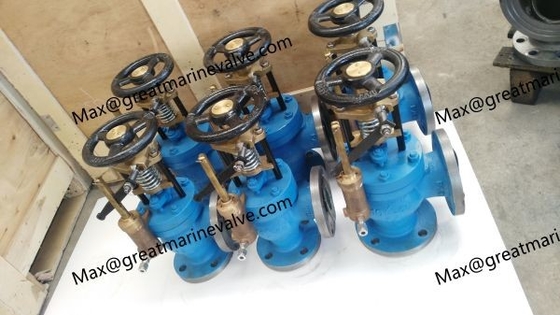 JIS F7399C Ventil penutupan darurat baja cor laut JIS F7399C 5K 10K