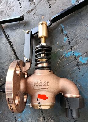 JIS F7398 Klep pembuangan otomotif laut tipe U Dan tipe F IMPA758501 IMPA758502 IMPA758503 IMPA758504