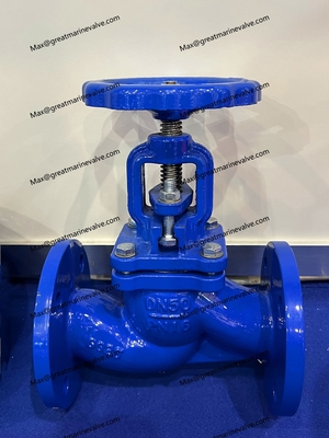 DIN Cast IRON GLOBE VALVE,DIN Cast IRON GLOBE VALVE &amp; GLOBE CHECK VALVE,PN10/PN16 Berhadap-hadapan sesuai dengan DIN3202 F1