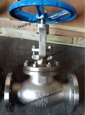 JIS F 7303 16K SCS16 Stainless Steel Globe Valves SS VALVE SERIES JIS 5K 10K 16K, ASME,API,CLASS150# 300#