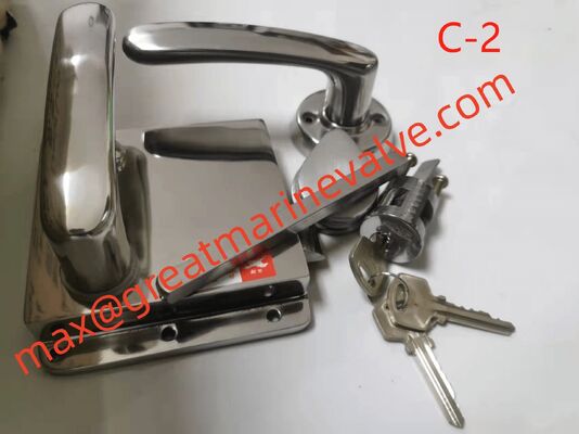 C-2 Marine Door Lock - Direct Replacement for OHSHIMA OHS-3400/3550 | IMPA 490187