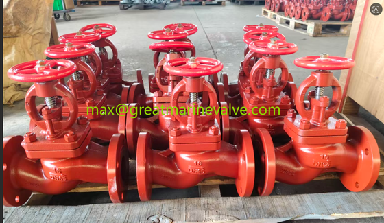 GB/T 590-2008 DIN GLOBE Cast IRON VALVE, GLOBE CHECK VALVE, GLOBE SDNR VALVE, GB/T 590 Marine Cast Iron Flanged Straight-Through Stop Valve