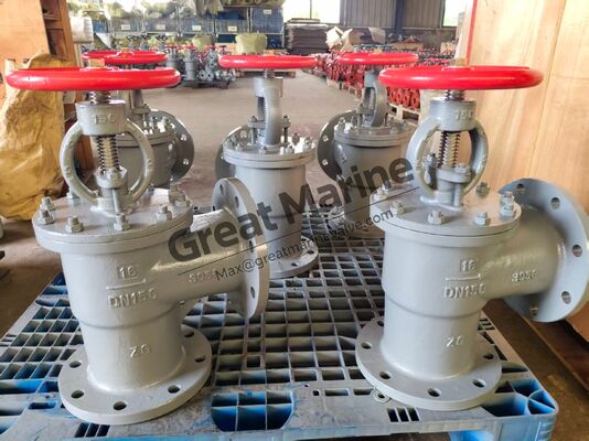 Klep SDNR Flanged Steel Marine GB/T 585-2008 Tipe A/AS DIN GLOBE CAST STEEL VALVE,GGLOBE CHECK VALVE,GLOBE SDNR VALVE